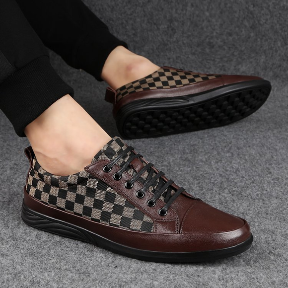 High Quality Genuine Leather Men's Casual Shoes