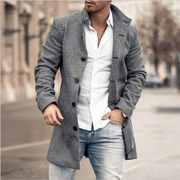 Men Fashion Long Jacket