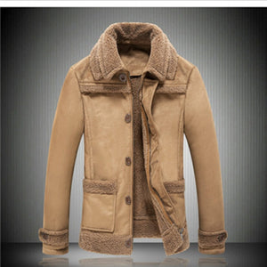 Mens Thick Warm Fleece Jacket