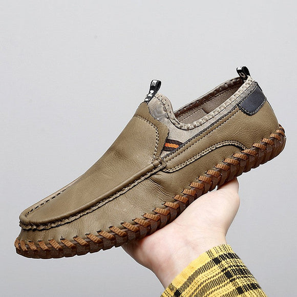 Fashion Men Soft Casual Genuine Leather Loafers