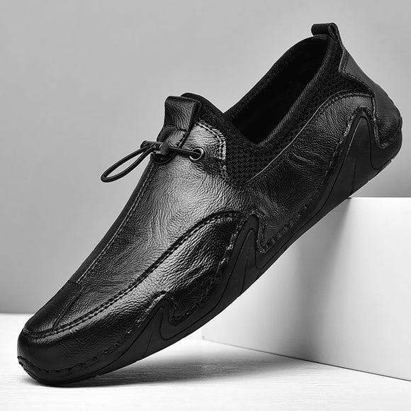 Men Shoes High Quality Leather Soft Loafers