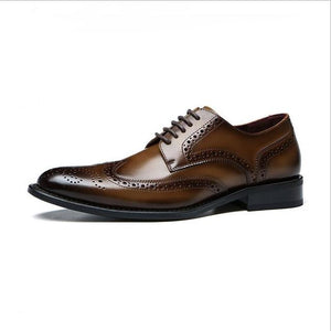 Italian Style Genuine Leather Oxford Shoes