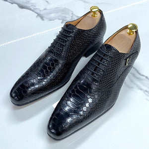 Luxury Men Genuine Leather Oxford Shoes