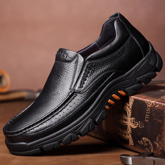 Men Soft Bottom Casual Luxury Leather Shoes