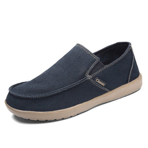 New Men Canvas Shoes Loafers