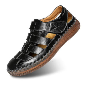 Comfort Genuine Leather Mens Orthopedic Sandals