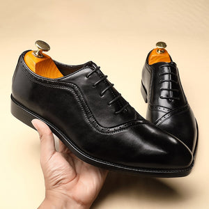 Men Formal Lace-Up Business Shoes