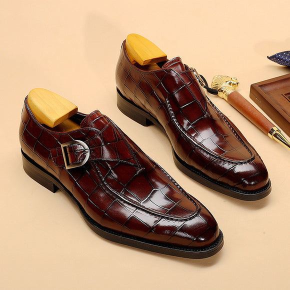 Men's Classic Business Flat Dress Shoes