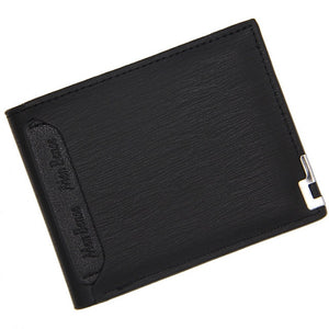 Men Leather Bifold Wallet