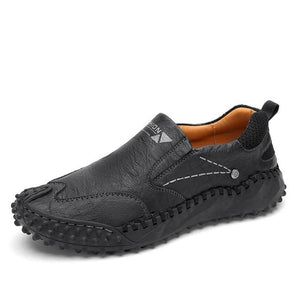 Fashion Split Leather Men's Casual Shoes