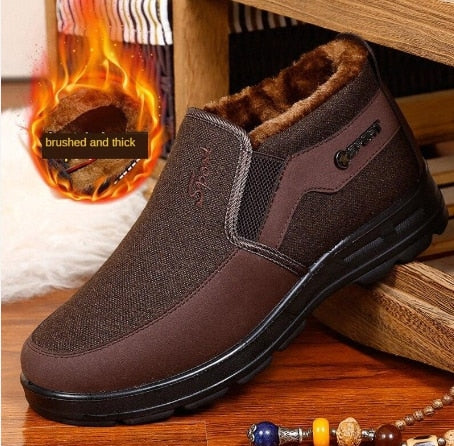 Men's Warm Non-slip Soft-soled Snow Boots