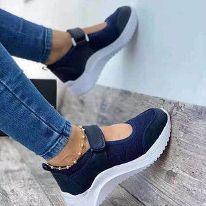 Women Breathable Mesh Platform Casual Shoes