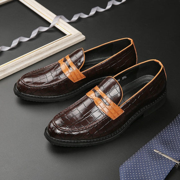 Men Leather Soft Anti-slip Loafers