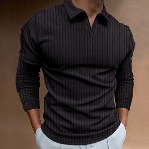 Men Polo Shirt Casual Slim Shirts