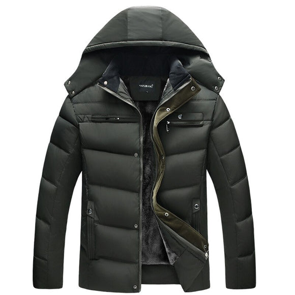 Men's Warm Loose Windproof Jacket