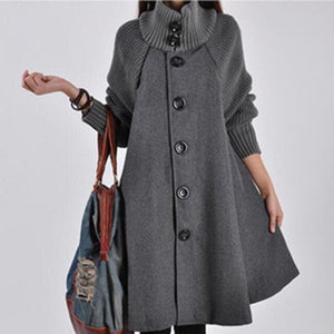 Women's Loose Autumn Winter Wool Coat